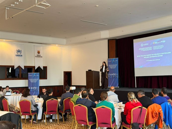 “SPOR YOLUYLA BARIŞ VE KORUMA PROJESİ” KAPSAMINDA ANTALYA’DA EĞİTİM PROGRAMI DÜZENLENDİ