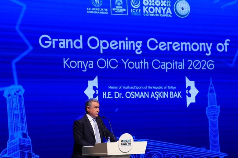 KONYA 2026 İSLAM İŞBİRLİĞİ TEŞKİLATI GENÇLİK BAŞKENTİ AÇILIŞ TÖRENİ GERÇEKLEŞTİRİLDİ