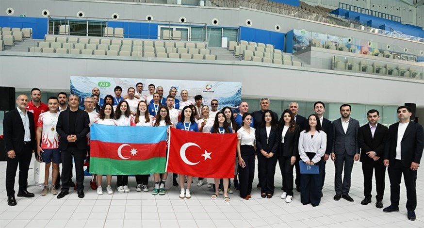 TÜRK DEVLETLERİ TEŞKİLATI “HERKES İÇİN YÜZME PROJESİ” ÜÇÜNCÜ FİNAL ETABI BAKÜ’DE GERÇEKLEŞTİRİLDİ