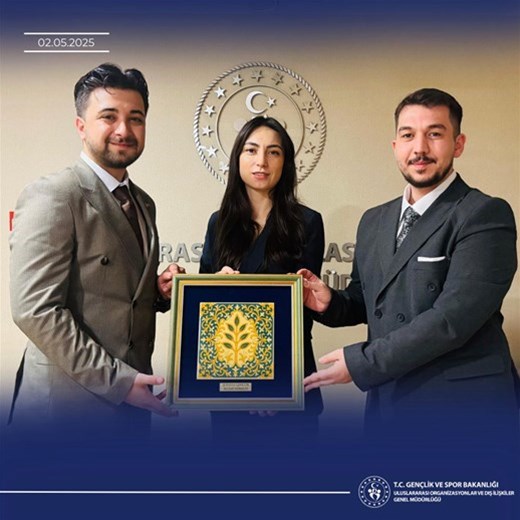 AVRASYA GENÇLİK İKLİMİ DERNEĞİ TEMSİLCİLERİNDEN GENEL MÜDÜRLÜĞÜMÜZE ZİYARET